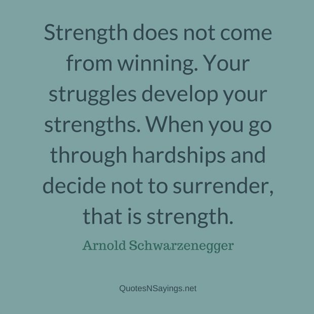 Quotes About Strength And Determination