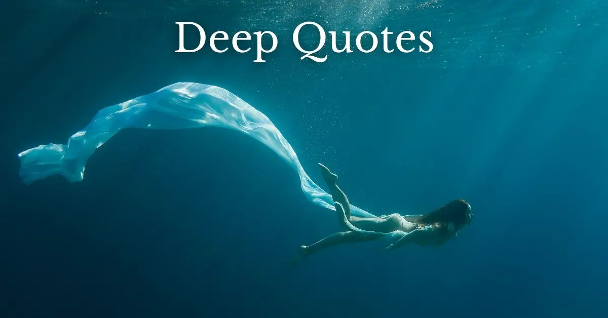 Featured image for a page of deep quotes to make you think.